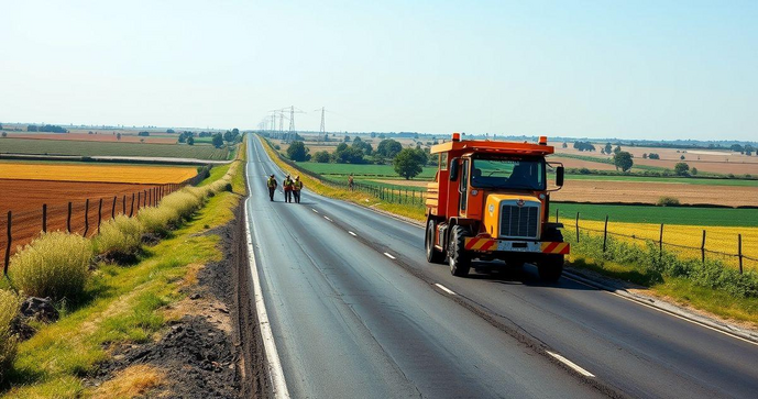 Pavimentação de Estradas Rurais: Benefícios e Métodos para Melhoria da Mobilidade
